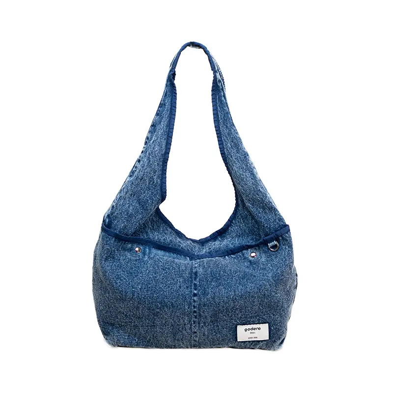Vintage Denim Kadın Çantası